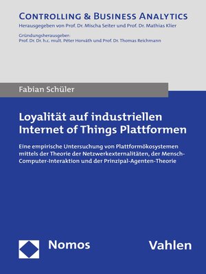 cover image of Loyalität auf industriellen Internet of Things Plattformen